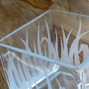 etched