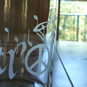 etched