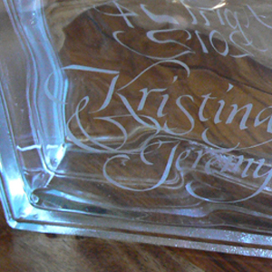 etched